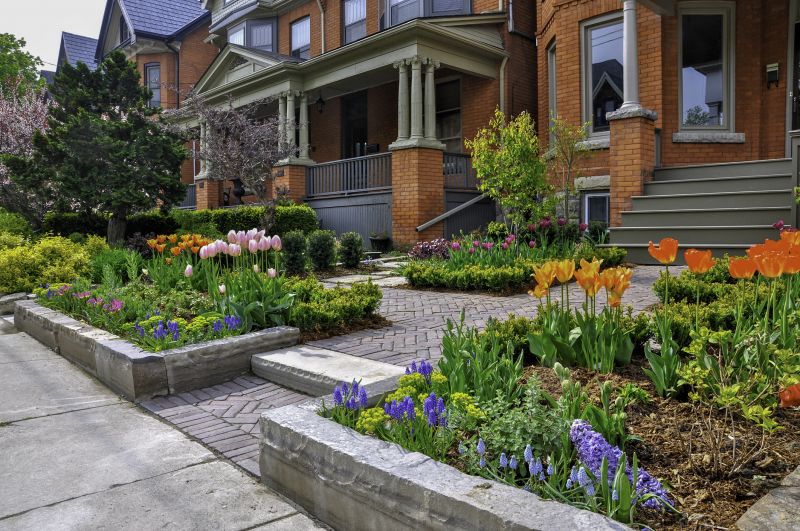Pavers Landscapings in Spring